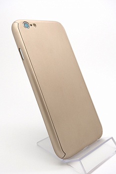 Чехол iPaky со стеклом, защищающий iPhone 6s / 6 со всех сторон (Золотой)