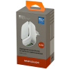 Сетевое зарядное устройство InterStep 4*USB 4,4A Smart LED White/Gray Strip
