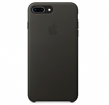 Темно-серый силиконовый чехол для iPhone 7/8 Plus Silicone Case