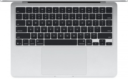 Ноутбук Apple MacBook Air A3240 13.6", 2025, Retina, Apple M4 10 core 4ГГц, 10-ядерный, 16ГБ 256ГБ SSD,  macOS, серебристый [mw0w3hn/a]