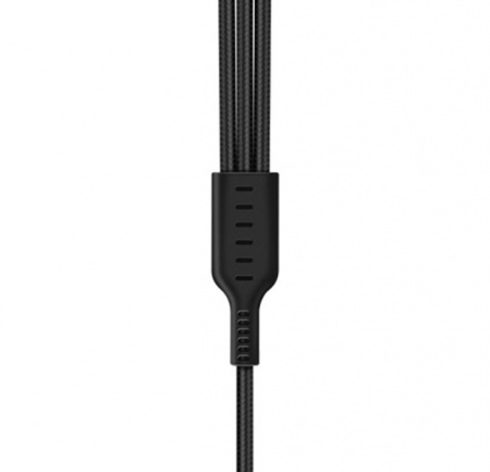 Черный USB-кабель 3в1 HOCO Lightning/USB Type-C/Micro USB 1.2 m