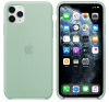 Чехол для iPhone 11 Pro Max Silicone Case силиконовый мятный