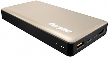 Портативное зарядное устройство Energizer Power Bank UE15002CQ 15000 mAh QC 3.0 gold