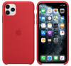 Чехол для iPhone 11 Pro Max Silicone Case силиконовый красный