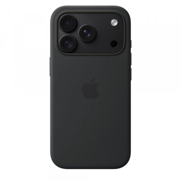 Чехол для смартфона Apple iPhone 18 Pro Silicone Case with MagSafe, чёрный