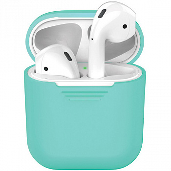 Купить Аксессуар для AirPods Deppa Силиконовый чехол мятный в Сочи