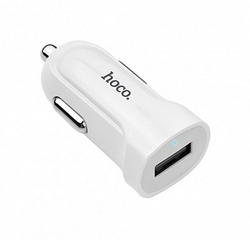 Автомобильное зарядное устройство Hoco Z2 Fast Charging White 1.5А
