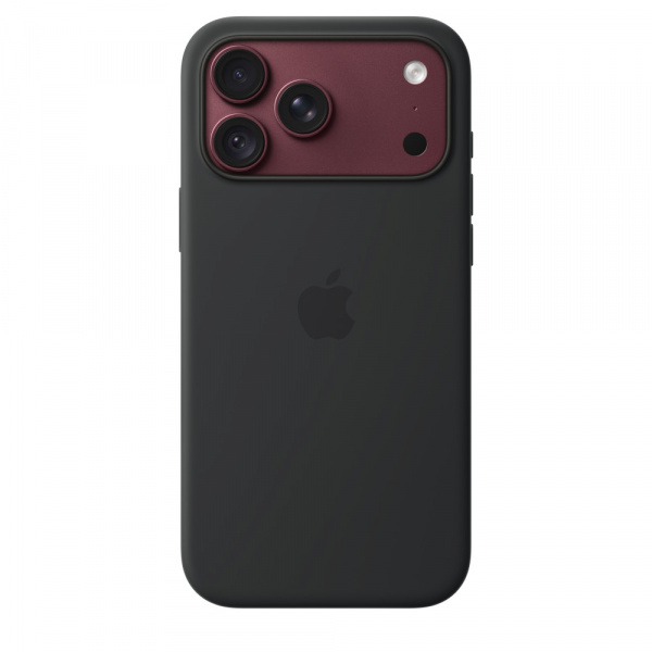 Чехол для смартфона Apple iPhone 18 Pro Max Silicone Case with MagSafe, чёрный