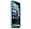 Чехол для iPhone 11 Pro Max Silicone Case силиконовый бирюзовый