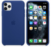 Чехол для iPhone 11 Pro Max Silicone Case силиконовый сапфировый