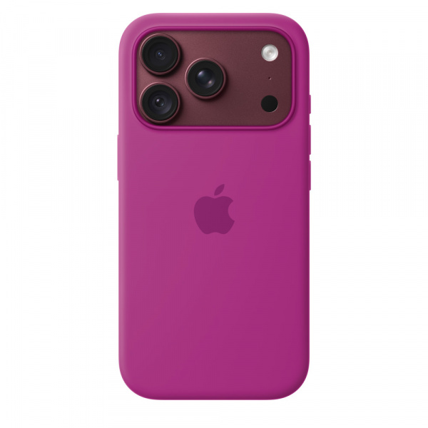 Чехол для смартфона Apple iPhone 18 Pro Silicone Case with MagSafe, пурпурный