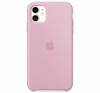 Чехол для iPhone 11 Silicone Case силиконовый пудровый