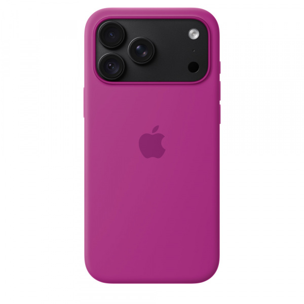 Чехол для смартфона Apple iPhone 18 Pro Max Silicone Case with MagSafe, пурпурный