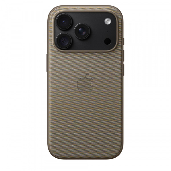 Чехол для смартфона Apple iPhone 18 Pro TechWoven Case with MagSafe, серо-коричневый