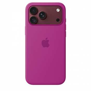 Чехол для смартфона Apple iPhone 18 Pro Max Silicone Case with MagSafe, пурпурный