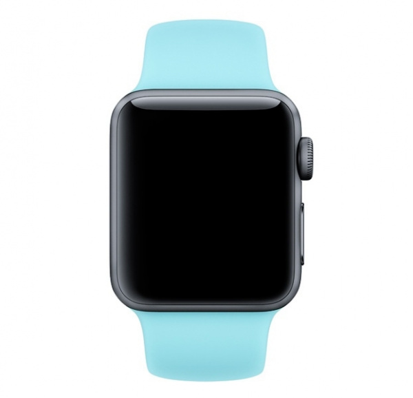 Бирюзовый ремешок для Apple Watch 42/44 mm Sport Band