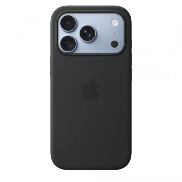 Чехол для смартфона Apple iPhone 18 Pro Silicone Case with MagSafe, чёрный