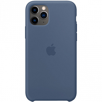 Чехол для iPhone Apple iPhone 11 Pro Silicone Case Alaskan Blue