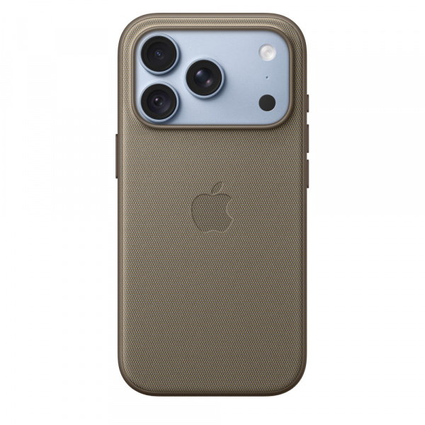 Чехол для смартфона Apple iPhone 18 Pro TechWoven Case with MagSafe, серо-коричневый