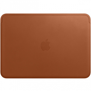 Кейс для MacBook Apple 12" Leather Sleeve Saddle Brown (MQG12ZM/A)