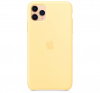 Чехол для iPhone 11 Pro Max Silicone Case силиконовый желтый