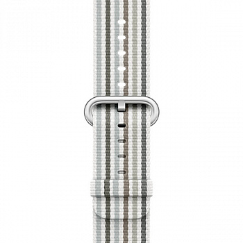 Ремешок Apple 38mm Gray Stripe Woven Nylon