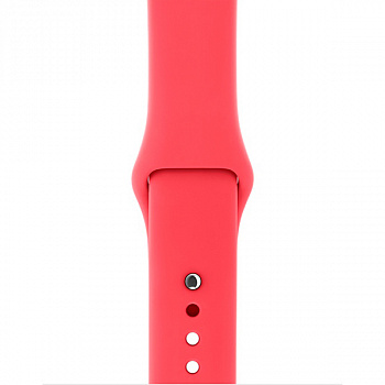 Ремешок Apple 42mm Red Raspberry Sport Band - S/M & M/L