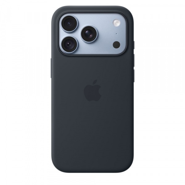 Чехол для смартфона Apple iPhone 18 Pro Silicone Case with MagSafe, тёмно-синий