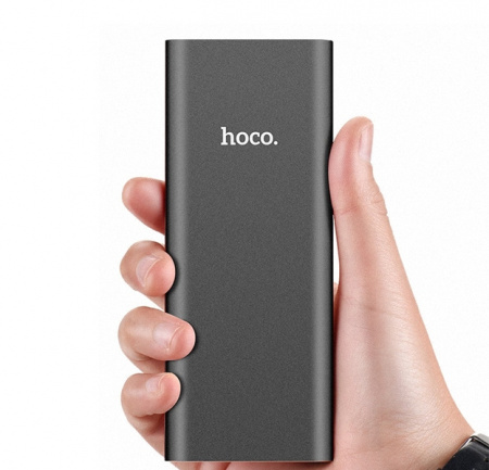 Черный Power Bank Hoco B16 10000 mAh