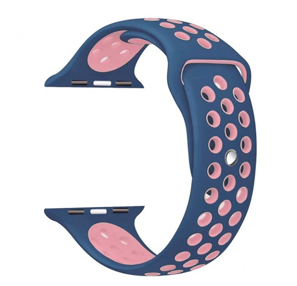 Ремешок Apple Watch 42/44 mm Perforated Sport Band Purple/Pink