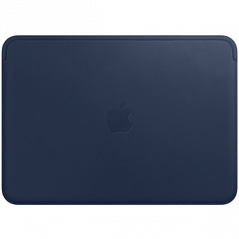 Кейс для MacBook Apple 12" Leather Sleeve Midnight Blue (MQG02ZM/A)