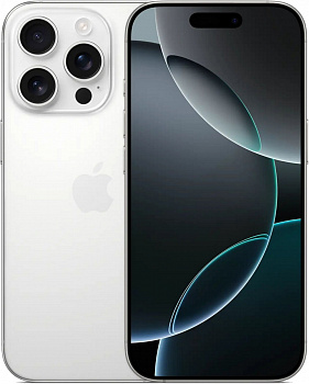 Купить Смартфон Apple iPhone 16 Pro 512GB, eSIM + SIM White Titanium (белый) в Сочи (БЕЗ RuStore)