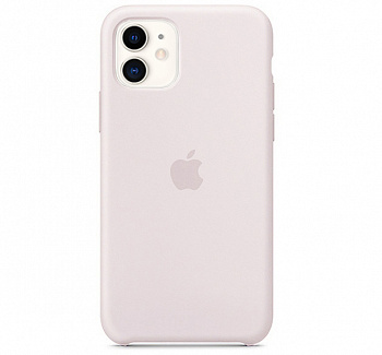 Чехол для iPhone 11 Silicone Case силиконовый кремовый