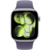 Apple Watch 11 46mm Silver Aluminum Case / Purple Fog Sport Band