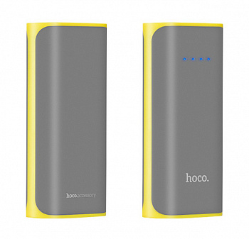 Серый Power Bank Hoco B21 5200 mAh