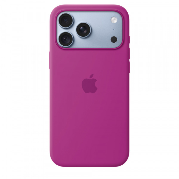 Чехол для смартфона Apple iPhone 18 Pro Max Silicone Case with MagSafe, пурпурный