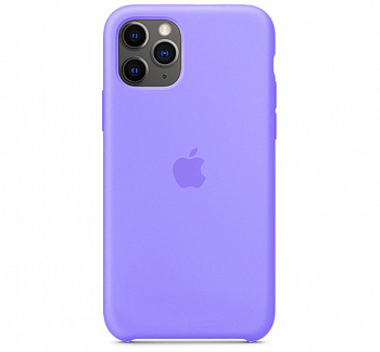 Чехол для iPhone 11 Pro Silicone Case силиконовый аметистовый