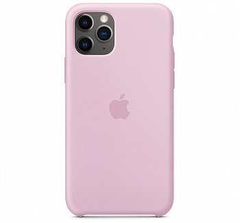 Чехол для iPhone 11 Pro Max Silicone Case силиконовый пудровый