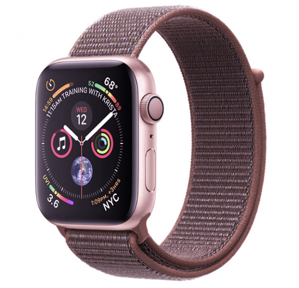Ремешок для Apple Watch 40/38 mm нейлоновый пыльный пудровый
