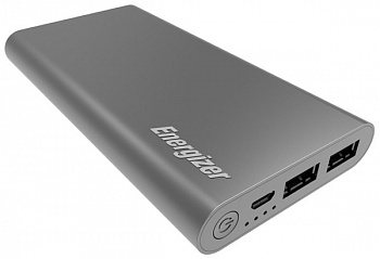 Портативное зарядное устройство Energizer Power Bank UE10012 10000 mAh grey