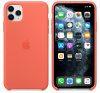 Чехол для iPhone 11 Pro Max Silicone Case силиконовый оранжевый