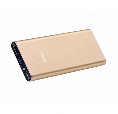 Золотой Power Bank Hoco B16 10000 mAh