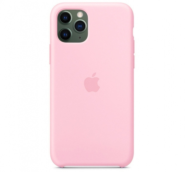 Чехол для iPhone 11 Pro Max Silicone Case силиконовый коралловый
