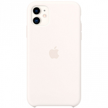 Чехол для iPhone Apple iPhone 11 Silicone Case White