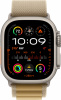 Apple Watch Ultra 2 (2024) 49mm Natural Titanium Case with Tan Alpine Loop S/M