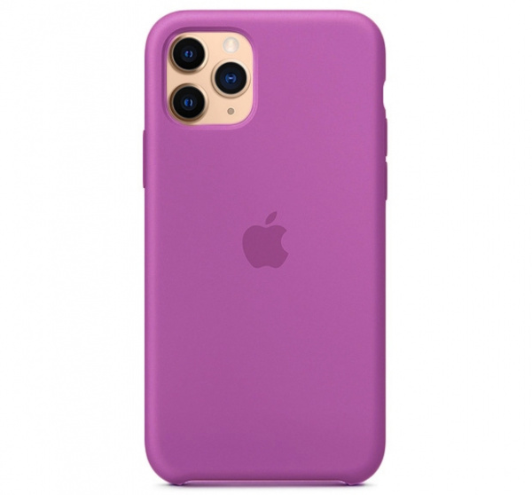 Чехол для iPhone 11 Pro Max Silicone Case силиконовый цвета орхидеи
