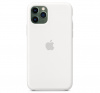 Чехол для iPhone 11 Pro Max Silicone Case силиконовый белый