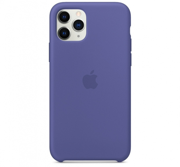 Чехол для iPhone 11 Pro Max Silicone Case силиконовый цвета синей стали