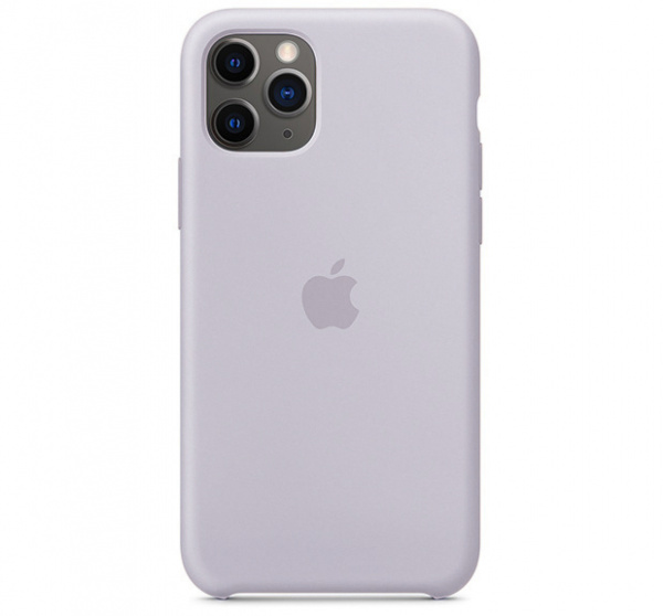 Чехол для iPhone 11 Pro Max Silicone Case силиконовый светло-бежевый