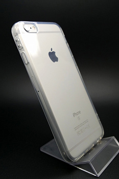 Чехол из твёрдого прозрачного силикона для iPhone 6s / 6 (Прозрачный)